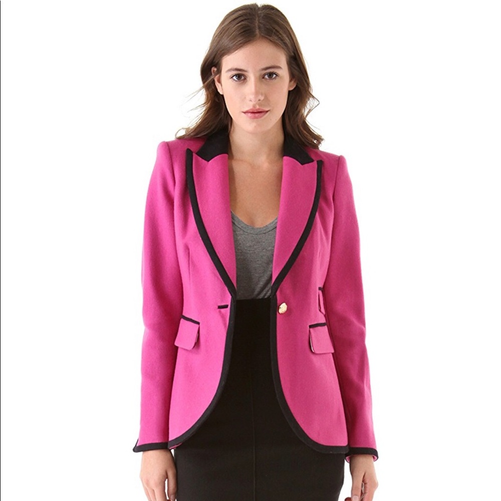 Juicy couture bright wool blazer